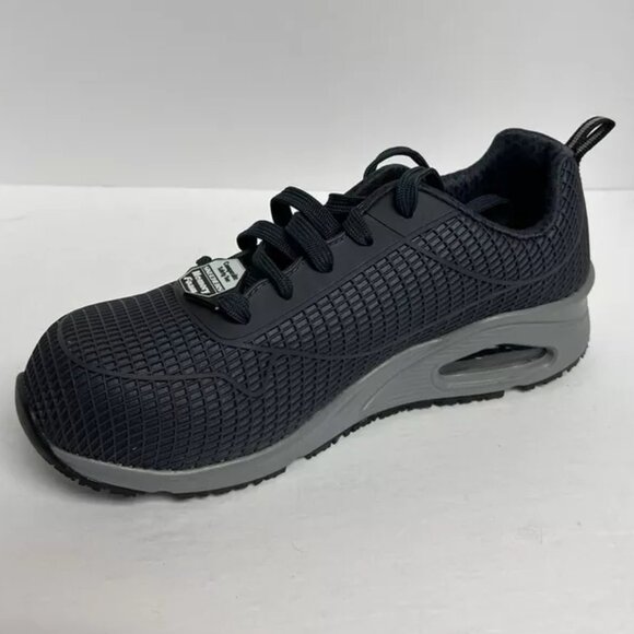 Skechers Womens Uno-SR Jhansi Sneaker Navy 8 M - Picture 2 of 6